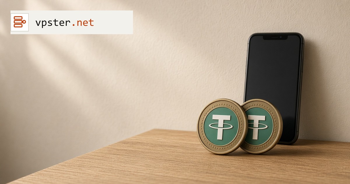Buy a VPS with USDT on TRC-20